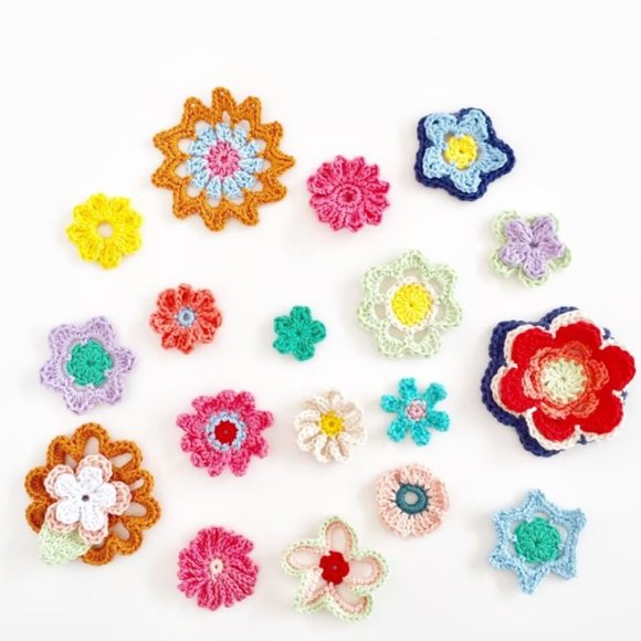 Flowers for decor. Make crochet gift. Crochet wedding flowers. Floral Arrangemen - Picture 3 of 3